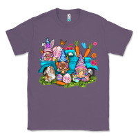 Lavender Easter gnomies with truck Easter Day Classic Tee - HowdyJamesFarm