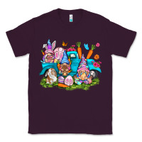 Plum Easter gnomies with truck Easter Day Classic Tee - HowdyJamesFarm