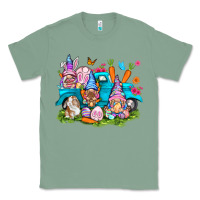 Sage Easter gnomies with truck Easter Day Classic Tee - HowdyJamesFarm