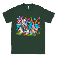 Sports Green Easter gnomies with truck Easter Day Classic Tee - HowdyJamesFarm