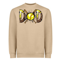 Dad Softball Heavyweight Sweatshirt | Teevron