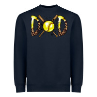 Navy dad softball Heavyweight Sweatshirt - RacoonDesign