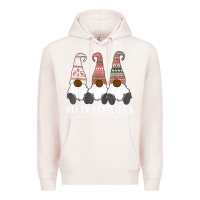 Pale Pink african american gnome halloween thanksgiving christmas Premium Hoodie - longCreatives