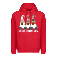 Red african american gnome halloween thanksgiving christmas Premium Hoodie - longCreatives