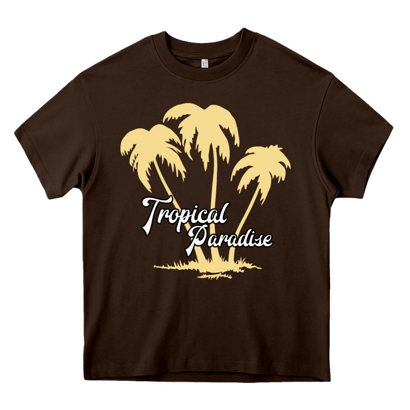 Tropical Paradise Heavy Core Tee by Bettercallsaul | Teevron