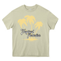 Mossy Tropical Paradise Heavy Core Tee - Bettercallsaul