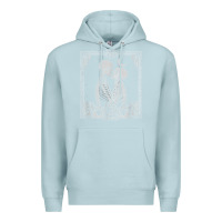Blue Mist The Lovers Tarot Card Skeleton Valentines Halloween Occult Premium Hoodie - longCreatives