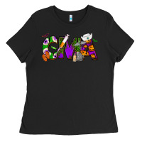 Black Halloween CMA Certified Medical Assistant Ladies Tee - NancyCooperArtShop