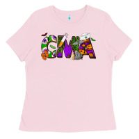 Bubblegum Pink Halloween CMA Certified Medical Assistant Ladies Tee - NancyCooperArtShop