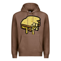 Chestnut foodie t  shirt grilled cheese sandwich t  shirt Premium Hoodie - longCreatives