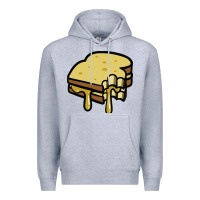 Heather Grey foodie t  shirt grilled cheese sandwich t  shirt Premium Hoodie - longCreatives