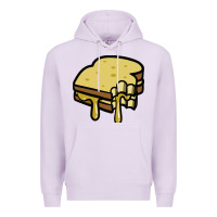 Lilac foodie t  shirt grilled cheese sandwich t  shirt Premium Hoodie - longCreatives