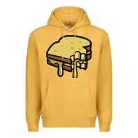 Mustard foodie t  shirt grilled cheese sandwich t  shirt Premium Hoodie - longCreatives