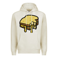 Oatmeal Heather foodie t  shirt grilled cheese sandwich t  shirt Premium Hoodie - longCreatives