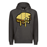 Smoke foodie t  shirt grilled cheese sandwich t  shirt Premium Hoodie - longCreatives