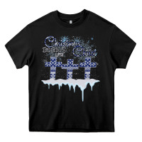Black Christmas Christ Begins With Heavy Core Tee - Bettercallsaul