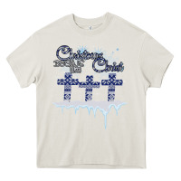 Cream Christmas Christ Begins With Heavy Core Tee - Bettercallsaul