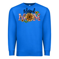True Royal blessed mom Premium Sweatshirt - BarkalooDesign