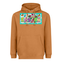 Meerkat easter cross license plate template Heavyweight Hoodie - BarkalooDesign