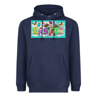 Navy easter cross license plate template Heavyweight Hoodie - BarkalooDesign
