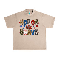 French Oak honor the brave Urban Heavy Tee - RanaPortraitStore