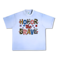 Grape Ice honor the brave Urban Heavy Tee - RanaPortraitStore