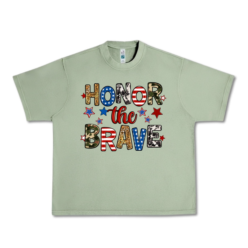 Honor The Brave Urban Heavy Tee by RanaPortraitStore | Teevron