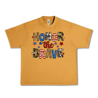 Peanut Butter honor the brave Urban Heavy Tee - RanaPortraitStore