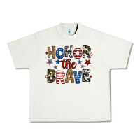 Pistachio honor the brave Urban Heavy Tee - RanaPortraitStore