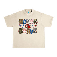 Sandshell honor the brave Urban Heavy Tee - RanaPortraitStore