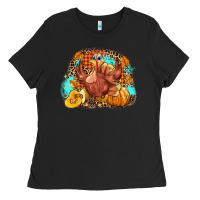 Turkey Pumpkins Ladies Tee | Teevron
