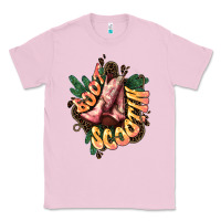 Bubblegum Pink Boots scootin Classic Tee - HowdyJamesFarm