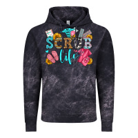 Cloud Black scrub life olivia Vintage Hoodie - OliviaCreatesArt
