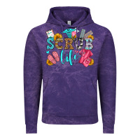Cloud Purple scrub life olivia Vintage Hoodie - OliviaCreatesArt