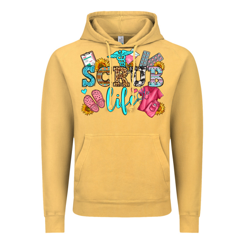 Scrub Life Olivia Vintage Hoodie by OliviaCreatesArt | Teevron