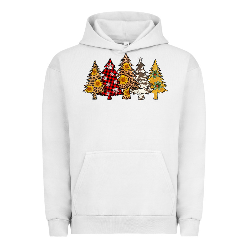 Leopard Christmas Trees Urban Hoodie by AdoDesignShop | Teevron