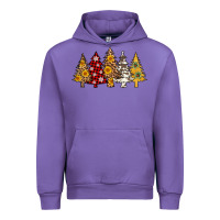 Tulip leopard christmas trees Urban Hoodie - AdoDesignShop