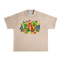 French Oak Autism accept understand love Urban Heavy Tee - CowGirlArtShop
