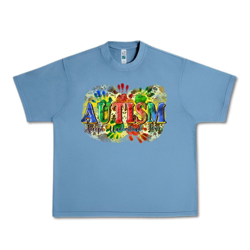 Autism Accept Understand Love Urban Heavy Tee by CowGirlArtShop | Teevron