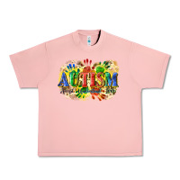 Salmon Autism accept understand love Urban Heavy Tee - CowGirlArtShop