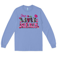Colony Blue One loved mama Valentine's Day Long Sleeve Tee - FaDigitalArtStudio