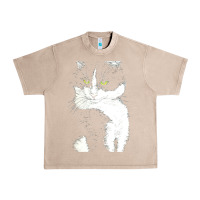 French Oak tuxedo cat t  shirt tuxedo cat t  shirt Urban Heavy Tee - longCreatives