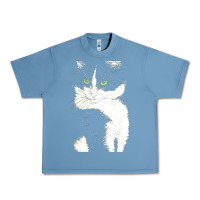 Pebble Blue tuxedo cat t  shirt tuxedo cat t  shirt Urban Heavy Tee - longCreatives
