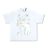 White tuxedo cat t  shirt tuxedo cat t  shirt Urban Heavy Tee - longCreatives