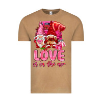 Vintage Camel Love is in the air with gnomies Valentine's Day Vintage Tee - HowdyJamesFarm