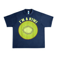 Navy I_m A Kiwi Halloween Costumes Gifts Men Women Kids Urban Heavy Tee - longCreatives
