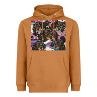 Meerkat dachshund Heavyweight Hoodie - BarkalooDesign