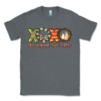Charcoal Heather Xoxo the original love letters Easter Day Classic Tee - HowdyJamesFarm
