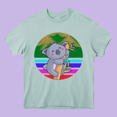 Koala Heavy Core Tee Designed By Bettercallsaul