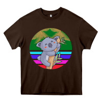 Chocolate Brown Koala Heavy Core Tee - Bettercallsaul